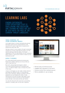 FifthDomain Learning Labs